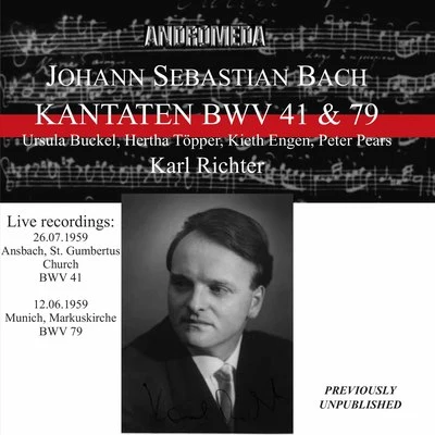 J.S. Bach: Cantatas, BWVV 41 & 79 (Live) 專輯 Ilse Siebert