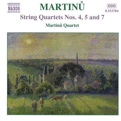 MARTINU, B.: String Quartets Nos. 4, 5 and 7 (Martinu Quartet) 專輯 Kateřina Englichová/Vladimír Lejčko/Martinu Quartet/Štěpán Koutník/Jan Machat