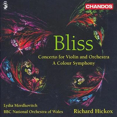 BLISS: Colour Symphony (A)Violin Concerto 專輯 Julian Milford/Lydia Mordkovitch