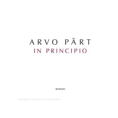 Arvo PärtMartin Jacoby In Principio