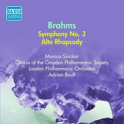 BRAHMS: Symphony No. 3 (Boult) (1954) 专辑 Adrian Boult