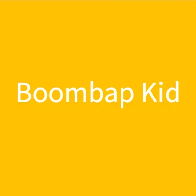 Boombap Kid 专辑 yellow丶groove黄治杰