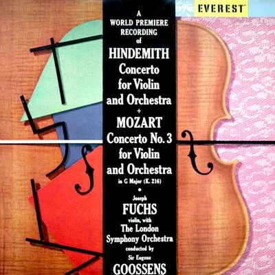 Hindemith: Violin Concerto - Mozart: Violin Concerto No. 3 專輯 Paul Hindemith/Wolfgang Boettcher