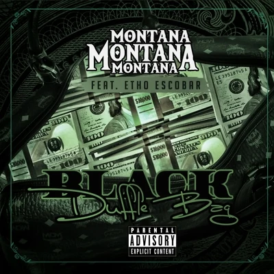 Montana Montana Montana Black Duffle Bag (feat. Etho Escobar)