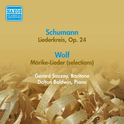 SCHUMANN, R.: LiederkreisWOLF, H.: Morike Lieder (excerpts) (Souzay) (1956) 专辑 Gérard Souzay