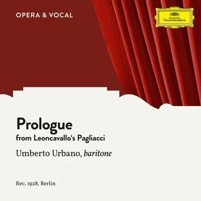 Leoncavallo: Pagliacci: Prologue 專輯 Hermann Weigert/Staatskapelle Berlin/Franz Volker/Eduard Kandl