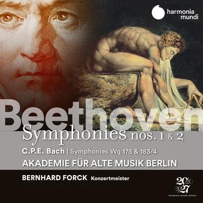 Beethoven: Symphonies Nos. 1 & 2 - C.P.E. Bach: Symphonies, Wq 175 & 18317 專輯 Akademie für Alte Musik Berlin