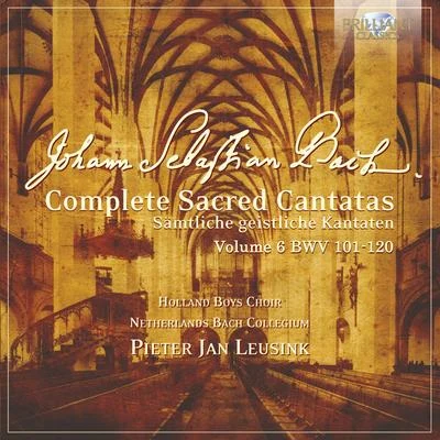 J.S. Bach: Complete Sacred Cantatas Vol. 06, BWV 101-120 專輯 Nico Van Der Meel