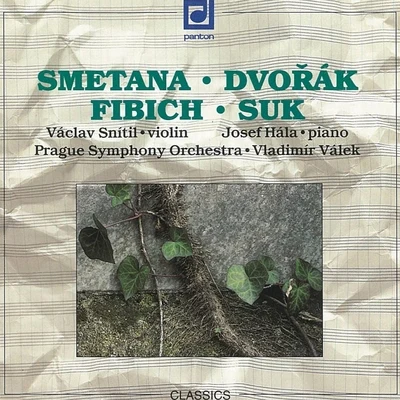 Smetana, Dvořák, Fibich, Suk: Václav Snítil Violin Recital 專輯 Jan Talich/Josef Hala