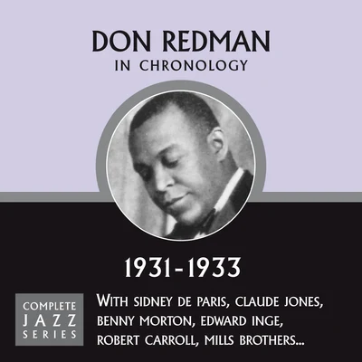 Don Redman Complete Jazz Series 1931 - 1933