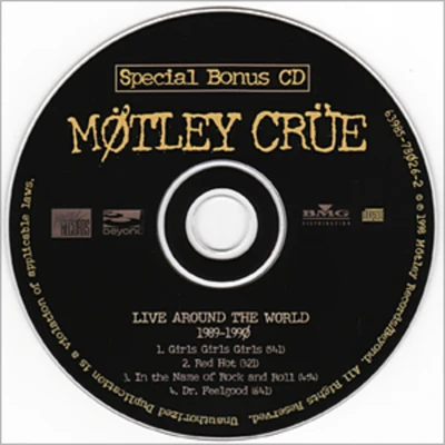 Live Around The World 1989-1990 專輯 Mötley Crüe