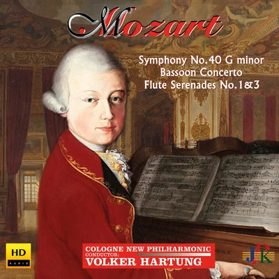 MOZART, W.A.: Symphony No. 40Bassoon Concerto, K. 191Flute Quartets Nos. 1 and 3 (M. Schubert, Cologne New Philharmonic, Hartung) 专辑 Cologne New Philharmonic Orchestra/Jadranka Gasparovic/Volker Hartung/Elizabeth Basoff-Darskaia/Natasa Majer