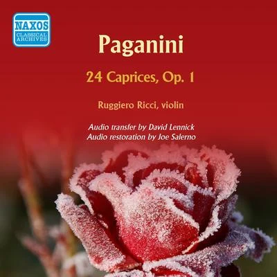 PAGANINI, N.: 24 Caprices, Op. 1 (Ricci) (1950) 專輯 Ruggiero Ricci