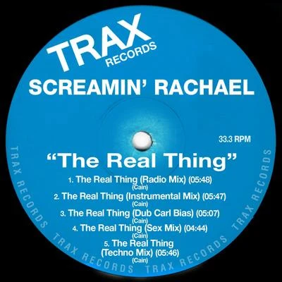 The Real Thing 專輯 Screamin Rachael/Reggie Hall