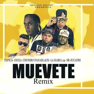 Muevete (Remix) 專輯 Anthony Santos/Tepica/Franklin Mirabal