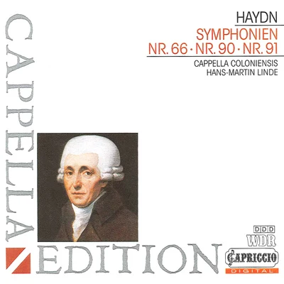 HAYDN, F.J.: Symphonies - Nos. 66, 90, 91 (Cappella Coloniensis, Linde) 專輯 Jörg Dürmüller/Anna Korondi/Cappella Coloniensis/Bruno Weil