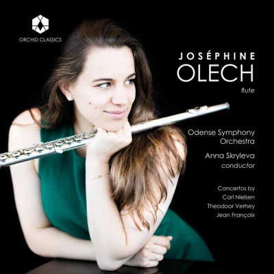 Nielsen, Verhey Françaix: Flute Concertos 專輯 Michaela Fukacova/Eugen Tichindeleanu/John Kruse/Justin Brown/Odense Symphony Orchestra