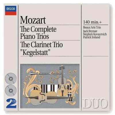 Mozart: The Complete Piano Trios; Clarinet Trio 專輯 Bruno Giuranna/Beaux Arts Trio/Walter Klien/Arthur Grumiaux