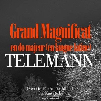 Telemann: Grand Magnificat en do majeur 專輯 Kurt Redel