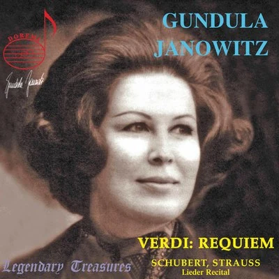 Gundula Janowitz, Vol.1: Verdi Requiem with Karajan, Lieder (Live) 專輯 Carlo Bergonzi/Orchestra del teatro Metropolitan/Fausto Cleva