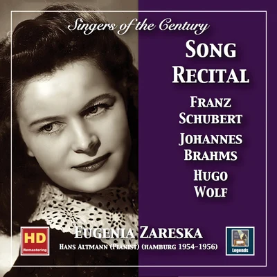 Singers of the Century: Eugenia Zareska Song Recital (2019 Remaster) 專輯 Johann Georg Jacobi