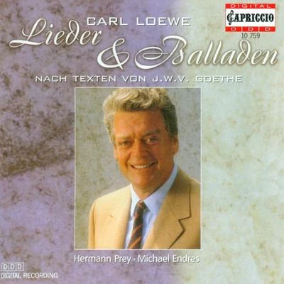 LOEWE, C.: Vocal Music (Prey, Endres) 專輯 Hermann Prey/Helmut Deutsch