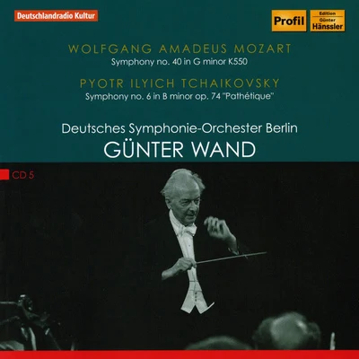 MOZART, W.A. Symphony No. 40TCHAIKOVSKY, P.I.: Symphony No. 6, "Pathetique" (Berlin Deutsches Symphony, Wand) 专辑 Gunter Wand