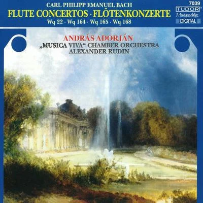 篠崎史子András Adorján BACH, C.P.E.: Flute Concertos, Wq. 22, 164, 165, 168 (Adorján, Musica Viva Chamber Orchestra, Rudin)