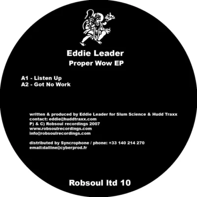 Proper Wow EP 專輯 Eddie Leader