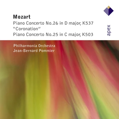 Jean-Bernard Pommier Mozart : Piano Concertos Nos 25 & 26, Coronation-Apex