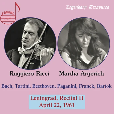 Argerich & Ricci: 1961 Leningrad Recital II 專輯 Paul Hudson/Martha Argerich/English Bach Festival Percussion Ensemble/English Bach Festival Chorus/Patricia Parker