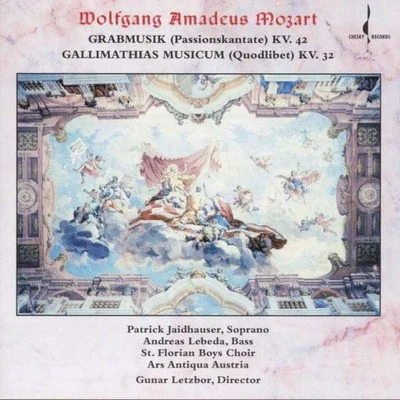 Mozart: Grabmusik KV. 42Gallimathias Musicum KV. 32 專輯 Ars Antiqua Austria/Bernarda Fink/Gunar Letzbor