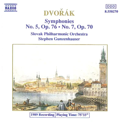 DVORAK: Symphonies Nos. 5 and 7 專輯 Slovak Philharmonic Orchestra