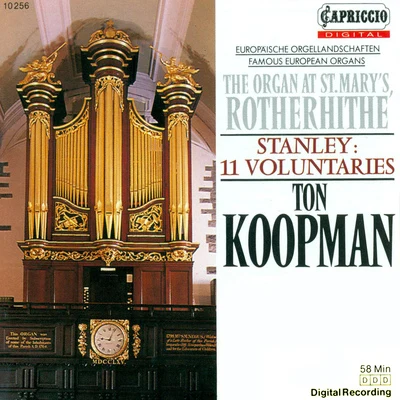 STANLEY, J.: Organ Voluntaries, Opp. 5-7 (Koopman) 专辑 Ton Koopman