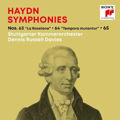 Dennis Russell DaviesThe Brooklyn Philharmonic Orchestra Haydn: SymphoniesSinfonien Nos. 63 "La Roxelane", 64 "Tempora mutantur", 65