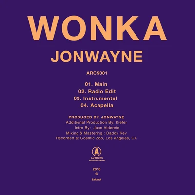 Wonka 專輯 Jonwayne/Busdriver/Low Leaf/Quintino & Blasterjaxx/zeroh