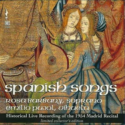 Vocal and Instrumental Music - SANZ, G.NARVAEZ, L. deFLECHA, M.VAZQUEZ, J. (Spanish Songs) (Barbany, Pujol) (1954) 專輯 Vicente Martinez Gomez/Manuel Díaz Cano/Alfonso Sorrosal de Villalonga/Alberto Ponce/Matilde Cuervas