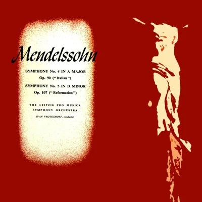 Mendelssohn: Symphony Nos. 4 & 5 专辑 MDR Leipzig Radio Chorus/Leipzig Radio Symphony Orchestra/Claude Debussy/Max Pommer