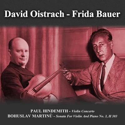 Molly BarthPaul Hindemith Paul Hindemith: Violin Concerto - Bohuslav Martinů: Sonata For Violin And Piano No. 3, H 303