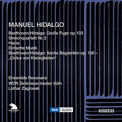 HIDALGO, M.: String Quartets Nos. 1 and 2Einfache MusikBEETHOVEN, L. van: Grosse Fuge6 Bagatelles (Ensemble Resonanz, WDR Symphony, Zagrosek) 专辑 Lothar Zagrosek/Walter Raffeiner/Cologne West German Radio Orchestra/Doris Bierett/Cologne Radio Orchestra