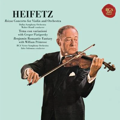 Emmanuel BayJascha Heifetz Rózsa: Violin Concerto, Op. 24 & Sinfonia concertante, Op. 29 - Benjamin: Romantic Fantasy - Heifetz Remastered