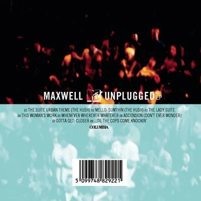 MAXWELL MTV UNPLUGGED 專輯 Maxwell