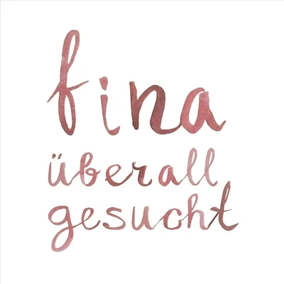 Überall gesucht 专辑 Fina/Meez