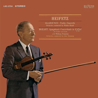 Glazunov: Violin Concerto in A Minor, Op. 82 , Mozart: Sinfonia concertante, K.364 in E-Flat 專輯 Lionel Barrymore/Emmanuel Bay/Jascha Heifetz/Unknown Artist/Donald Voorhees