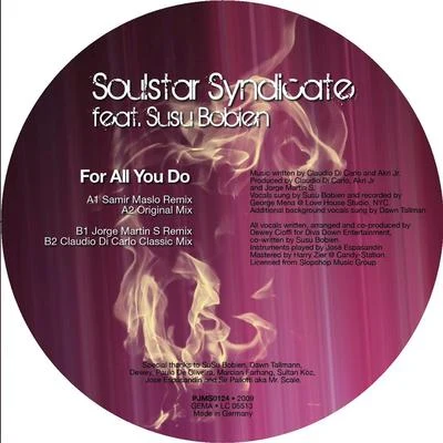 SoulStar SyndicateMichelle Weeks For All You Do