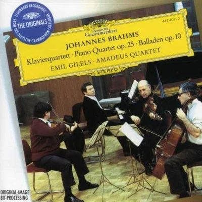 Brahms Piano Quartet Op 25 & Ballades Op.10 專輯 Irina Kulikova/布拉姆斯/Rustam Komachkov