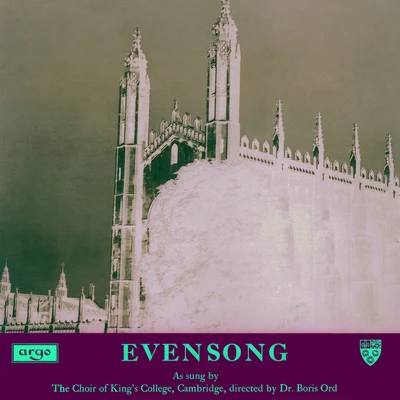 Evensong 專輯 Eric Fletcher/Choir of Kings College Cambridge/Boris Ord