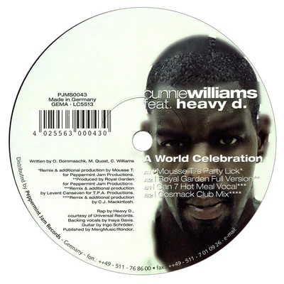 World Celebration 專輯 Brothers Of Zion/Cunnie Williams/Mousse T.