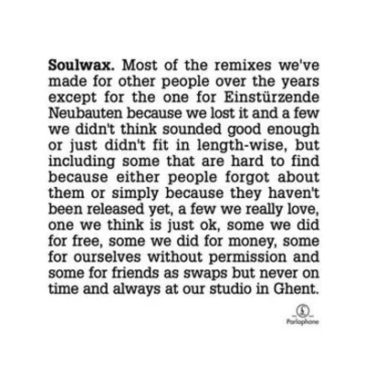 Most of the Remixes 專輯 Chloe Sevigny/Soulwax