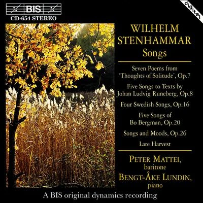 STENHAMMAR: Songs, Opp. 7, 8, 16, 20, and 26 專輯 Hillevi Martinpelto/Jaakko Ryhänen/Royal Swedish Opera Orchestra/Lars Cleveman/Peter Mattei